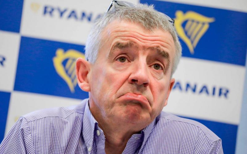 Michael O’Leary _AFP
