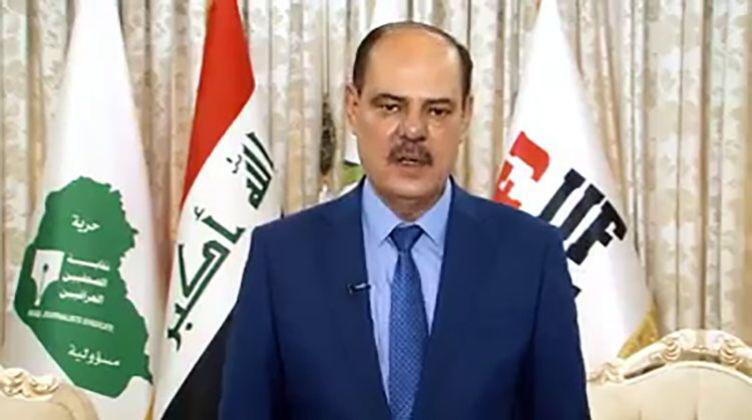 Irak Gazeteciler Sendikası Başkanı Mueyyet Ellami.jpg