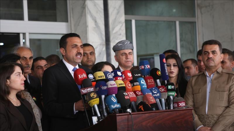 Erbil Valisi Umid Xoşnav, konferansın talepleri  Kürdistan yönetiminin politikasına aykırıdır dedi. Kaynak ve foto-A.A. .jpg