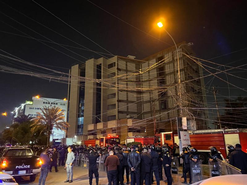 KDP’nin Bağdat ofisi yakıldı ve yağmalandı. Olayların arkasındaki güç merak ediliyor