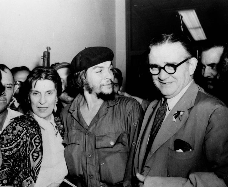 In Havana with his parents just after the Revolution, January 1959.